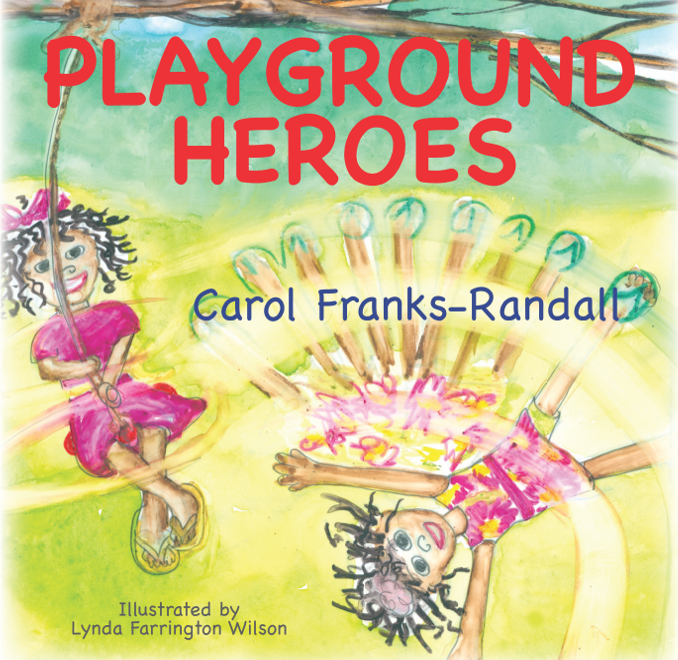 playground heroes postcard