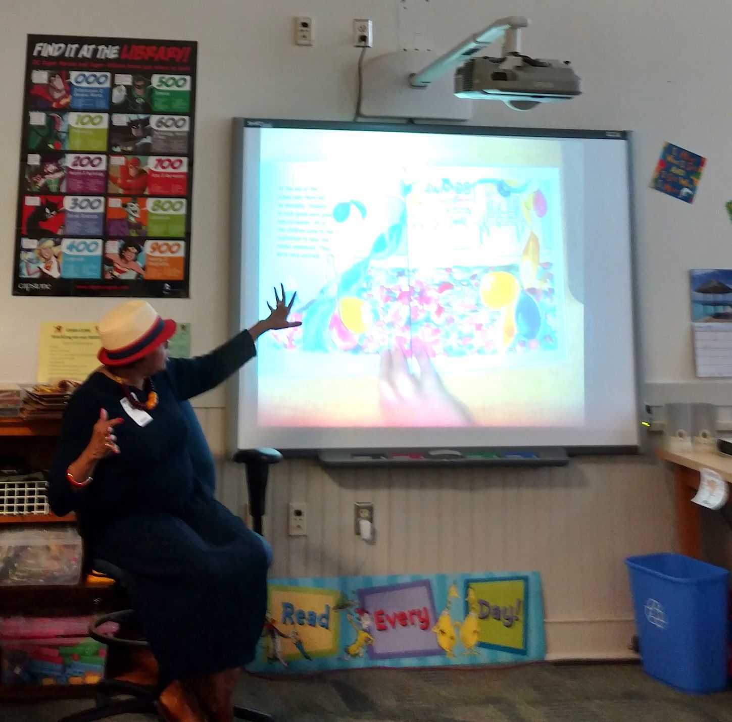 Author visits Church Hill Elementary School
