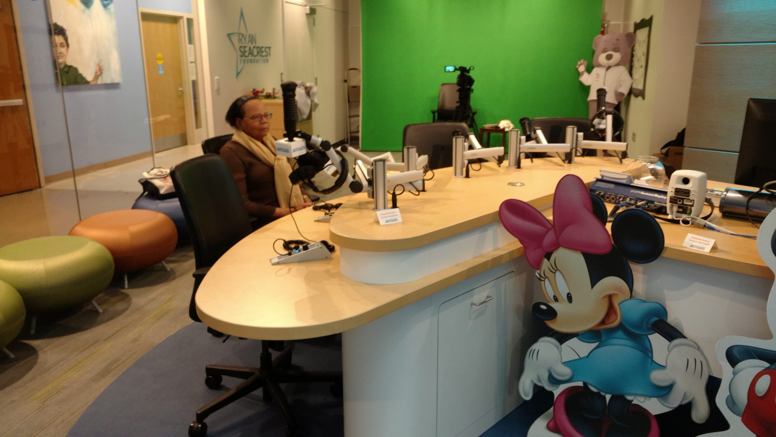 Read Aloud at Seacrest Studios, Children’s National Medical Center, Washington DC